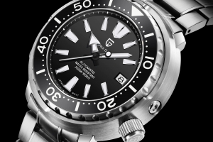 Pagani Design PD-1695 Diver Homage Automatic Watch Tuna Monster 300m Mechanical Black